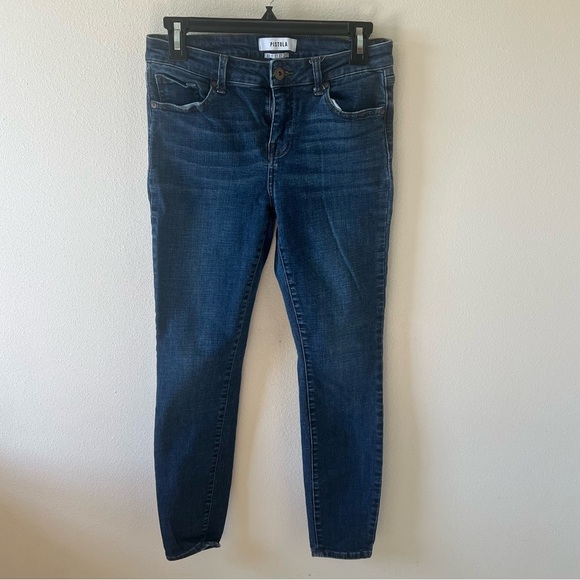 Pistola Medium Wash Skinny Jeans Size 27 - Picture 1 of 5